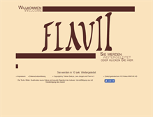 Tablet Screenshot of flavii.de